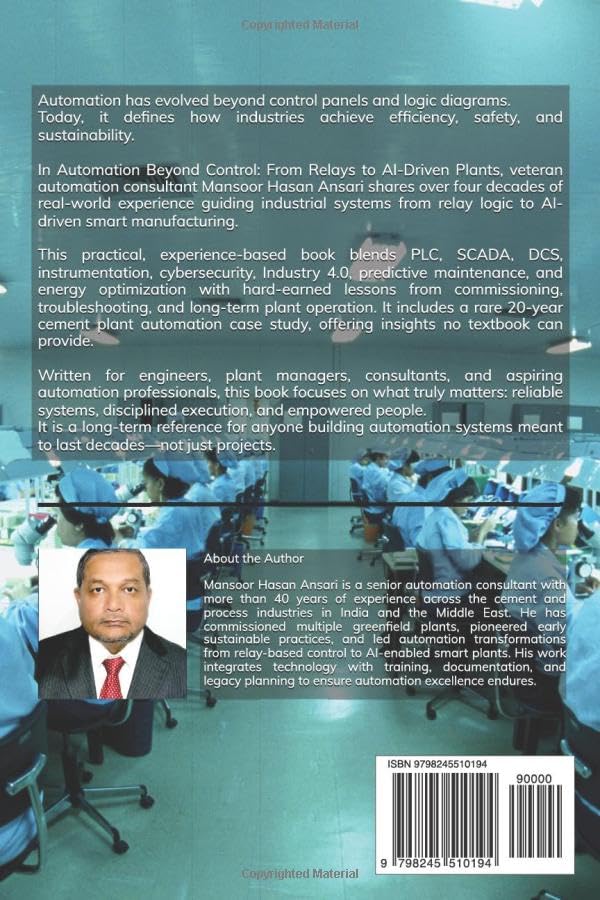 AUTOMATION BEYOND CONTROL: From Relays to AI-Driven Plants